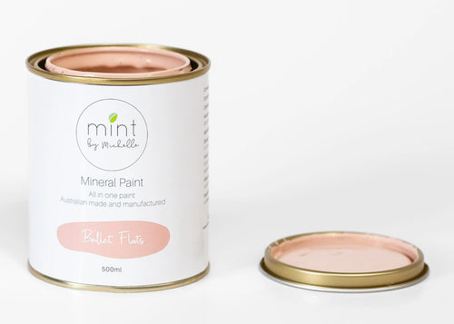 Ballet Flats, Pale Coral Pink Mineral Paint for Furniture, MINT by Michelle