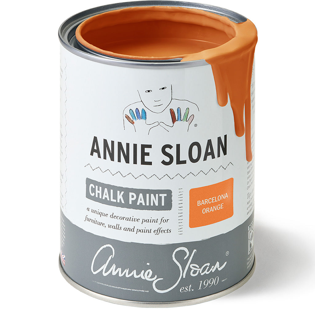 Dark Orange Chalk Paint - Barcelona Orange - Annie Sloan Chalk Paint