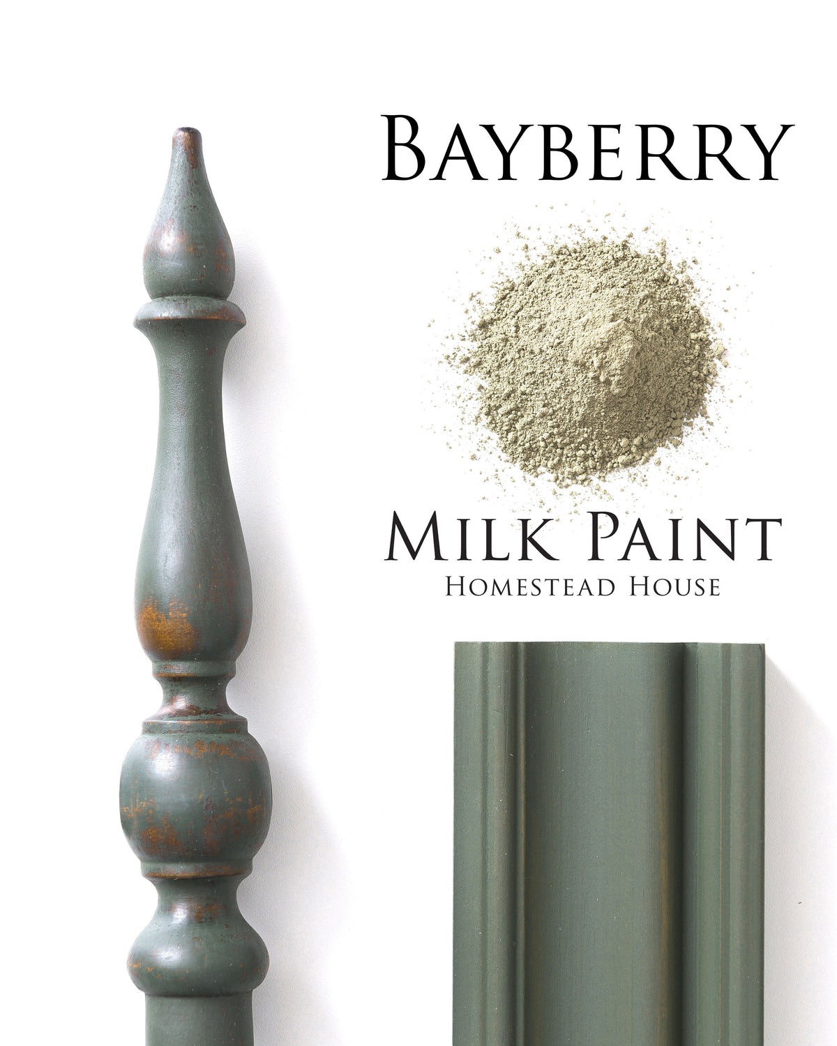 Bayberry Milk Paint for Furniture