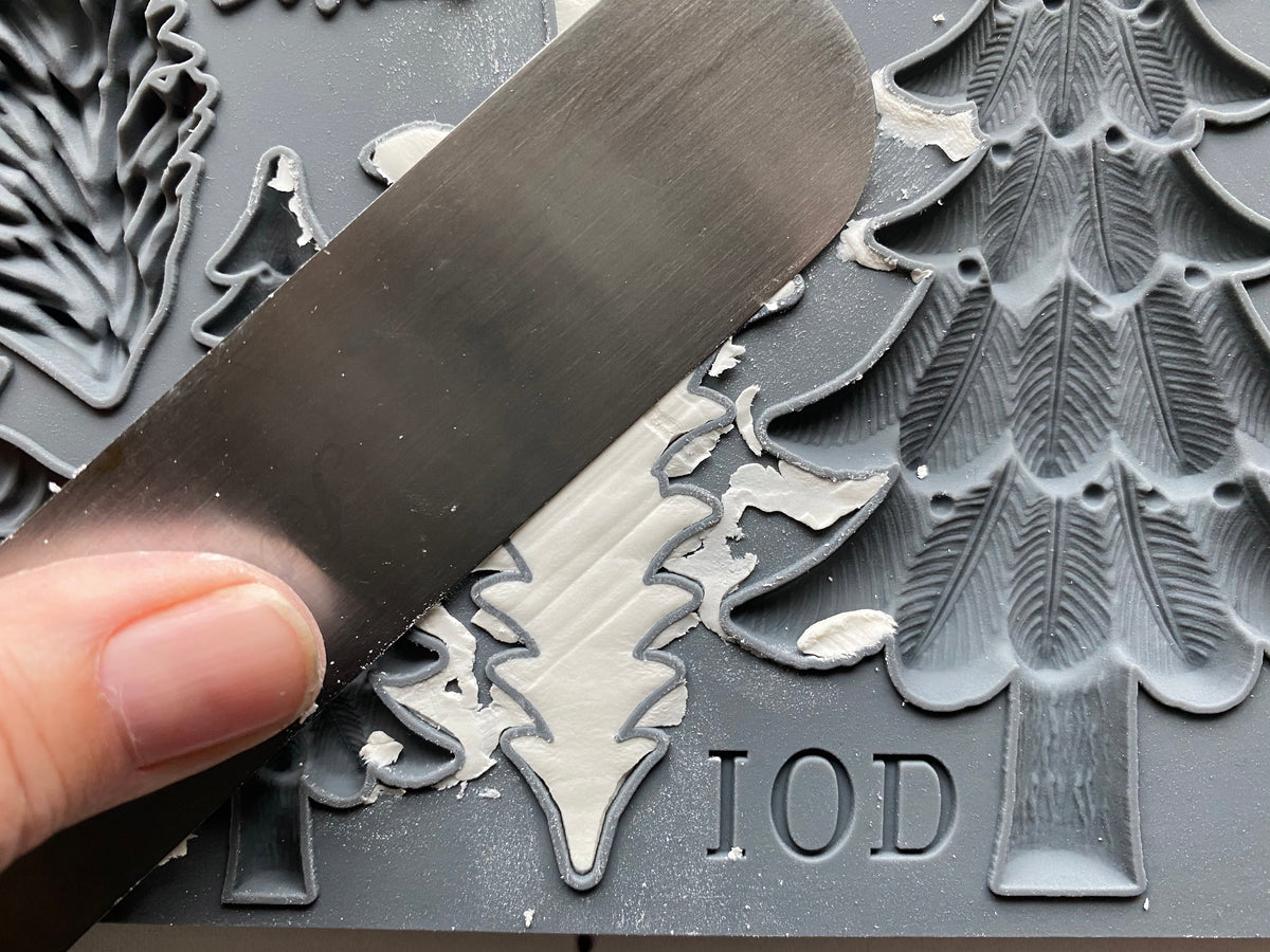**PREORDER** Boughs of Holly Mould | Iron Orchid Designs