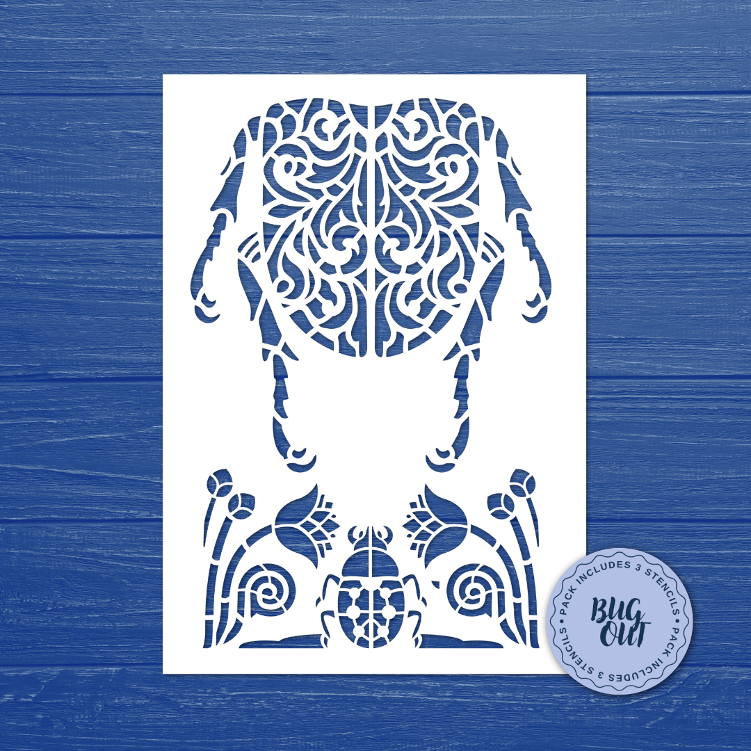 Bug Out Stencil | Made By Marley