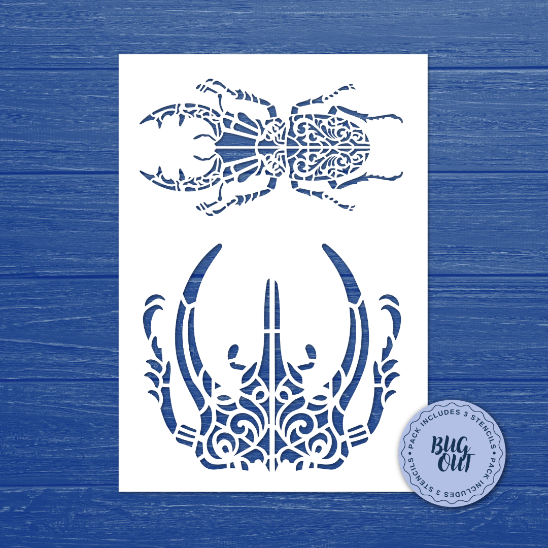 Bug Out Stencil | Made By Marley