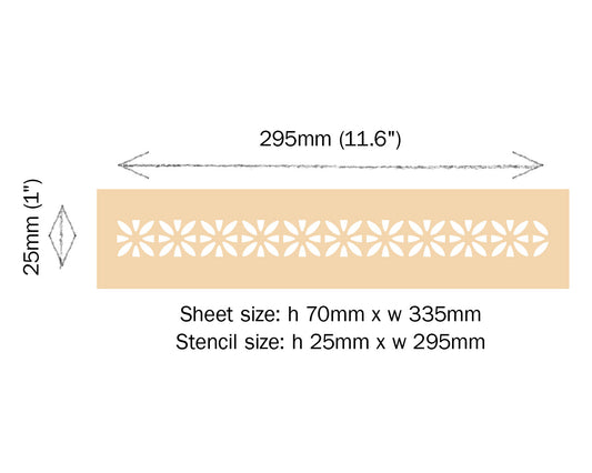 Bujera Stencil - Rajasthan Collection - Annie Sloan