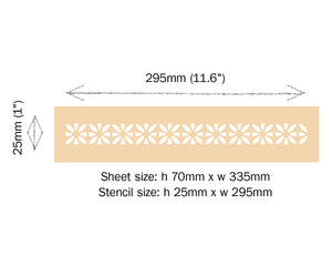 Bujera Stencil - Rajasthan Collection - Annie Sloan