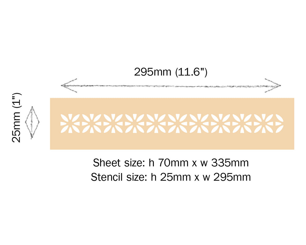 Bujera Stencil - Rajasthan Collection - Annie Sloan