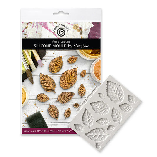 Rose Leaves Silicone Mould - Cosmic Shimmer
