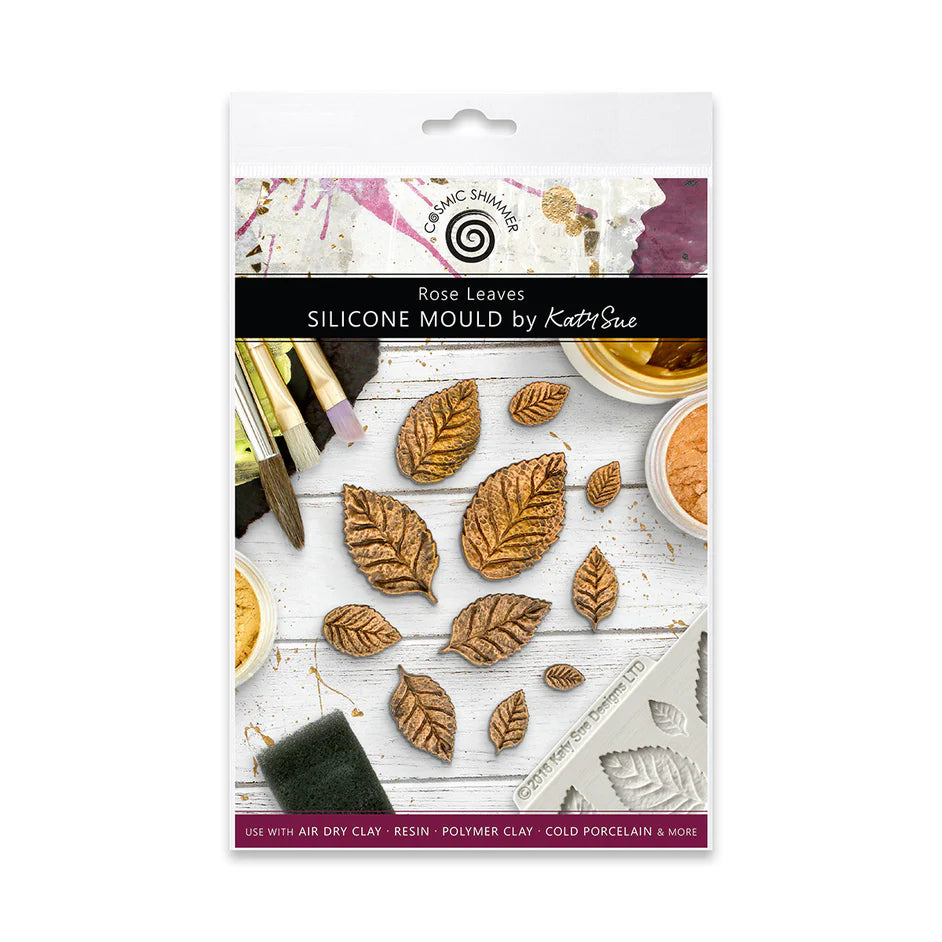 Rose Leaves Silicone Mould - Cosmic Shimmer