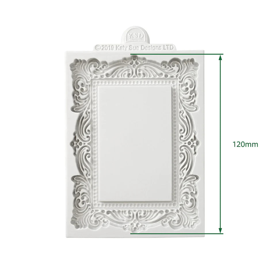 Large Vintage Frame Silicone Mould - Cosmic Shimmer