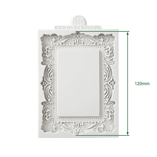 Large Vintage Frame Silicone Mould - Cosmic Shimmer