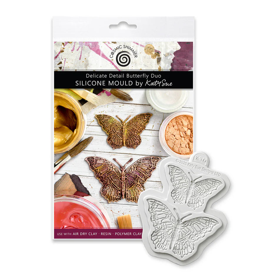 Delicate Detail Butterfly Duo Silicone Mould - Cosmic Shimmer
