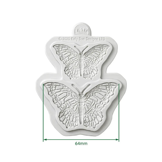 Delicate Detail Butterfly Duo Silicone Mould - Cosmic Shimmer