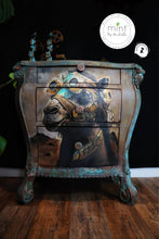 Load image into Gallery viewer, Steampunk Decoupage Paper for Furniture - Carlito Camel - MINT By Michelle 