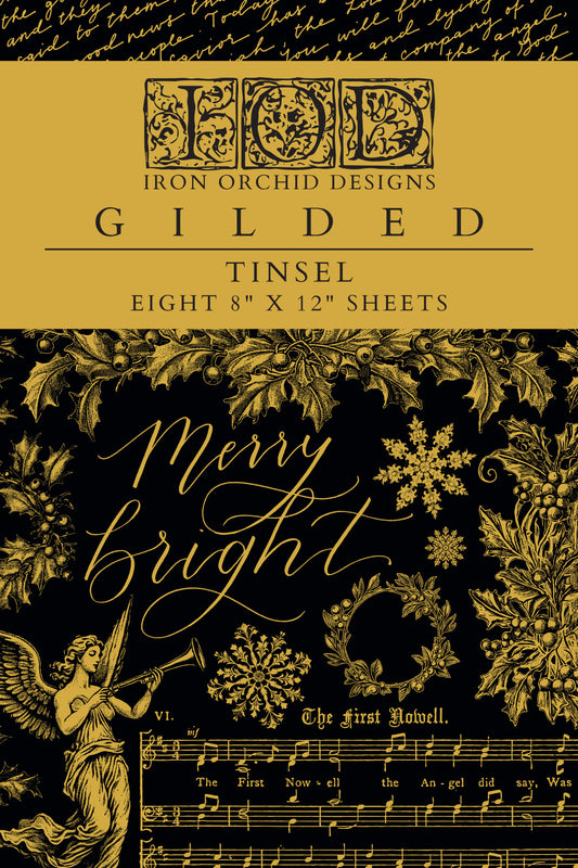Tinsel - IOD Gilded Foil Transfer