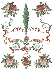 La Folie IOD Paint Inlay - Iron Orchid Designs