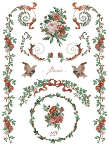 La Folie IOD Paint Inlay - Iron Orchid Designs