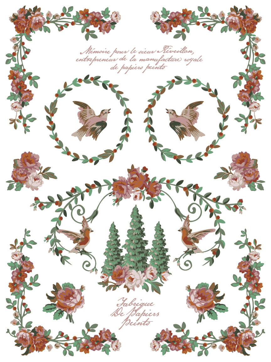 La Folie IOD Paint Inlay - Iron Orchid Designs