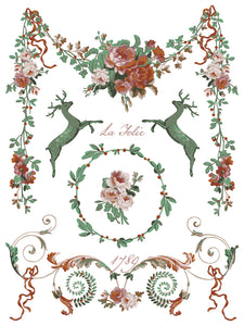 La Folie IOD Paint Inlay - Iron Orchid Designs