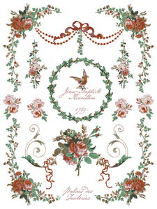 La Folie IOD Paint Inlay - Iron Orchid Designs