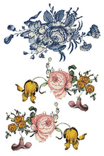 Load image into Gallery viewer, Fairytale Florals IOD Transfer - Iron Orchid Designs