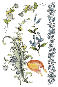 Fairytale Florals IOD Transfer - Iron Orchid Designs
