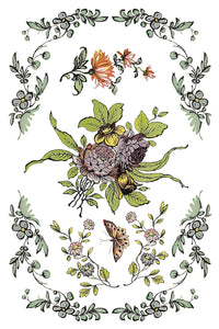 Fairytale Florals IOD Transfer - Iron Orchid Designs