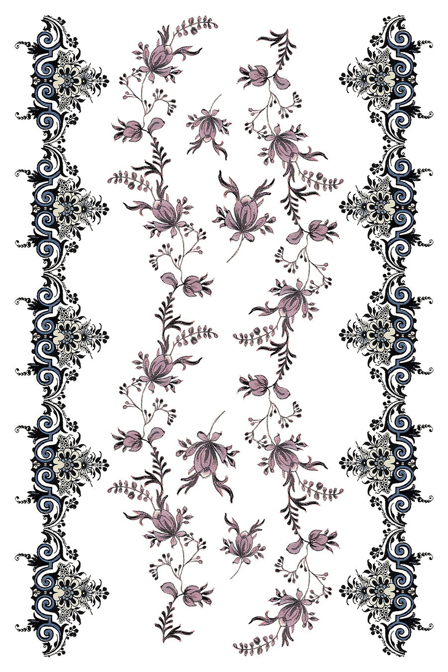 Fairytale Florals IOD Transfer - Iron Orchid Designs