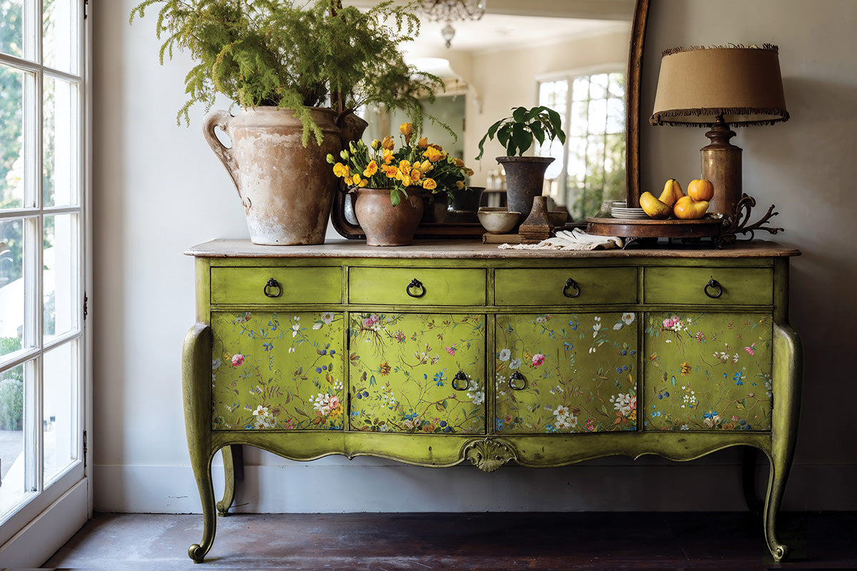 Lost Garden IOD Transfer - Iron Orchid Designs