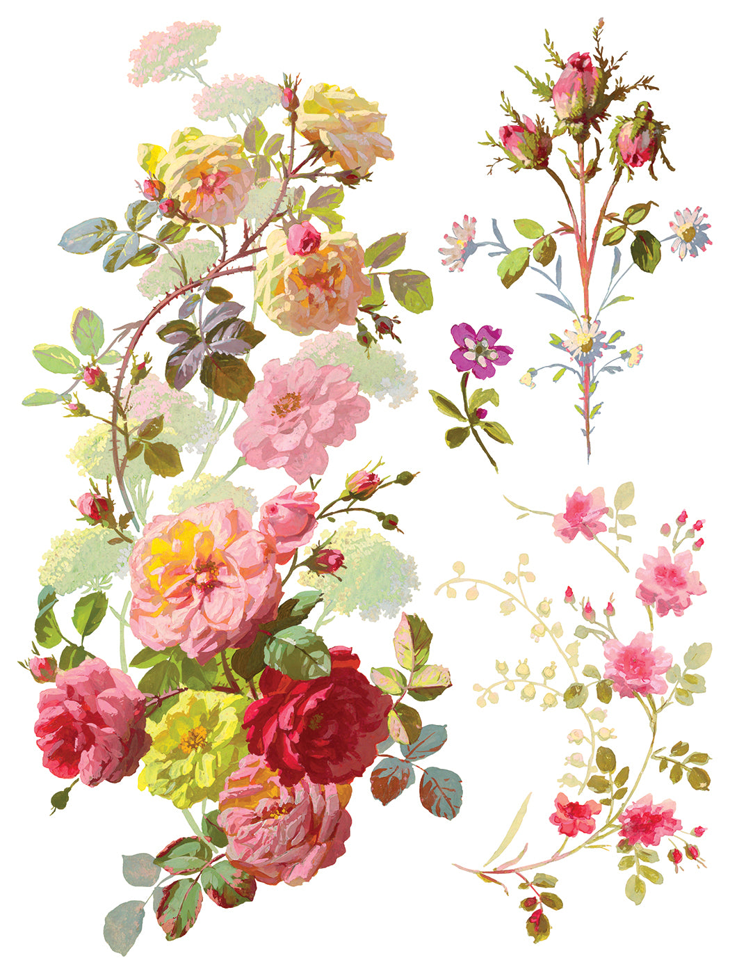 Saint Germain IOD Transfer - Iron Orchid Designs