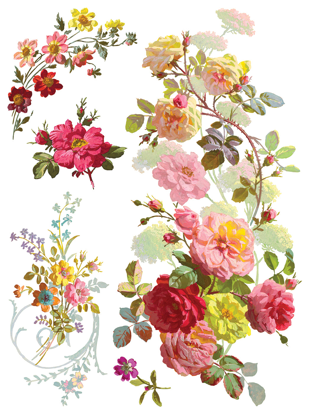 Saint Germain IOD Transfer - Iron Orchid Designs