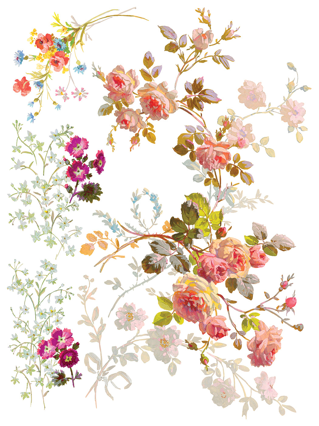 Saint Germain IOD Transfer - Iron Orchid Designs