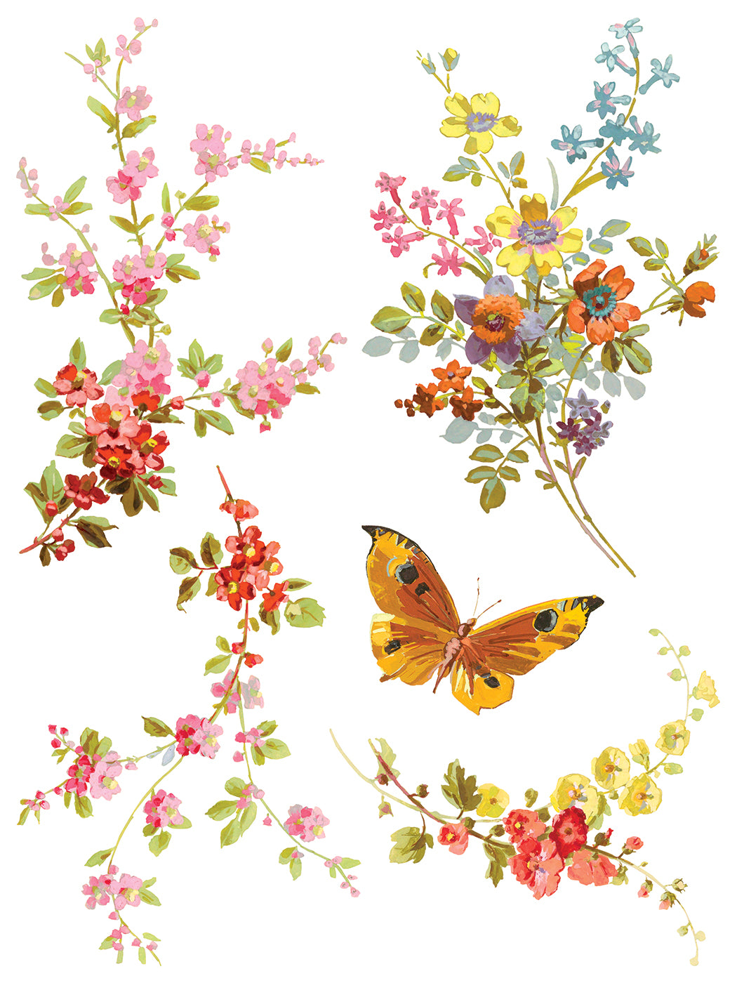 Saint Germain IOD Transfer - Iron Orchid Designs