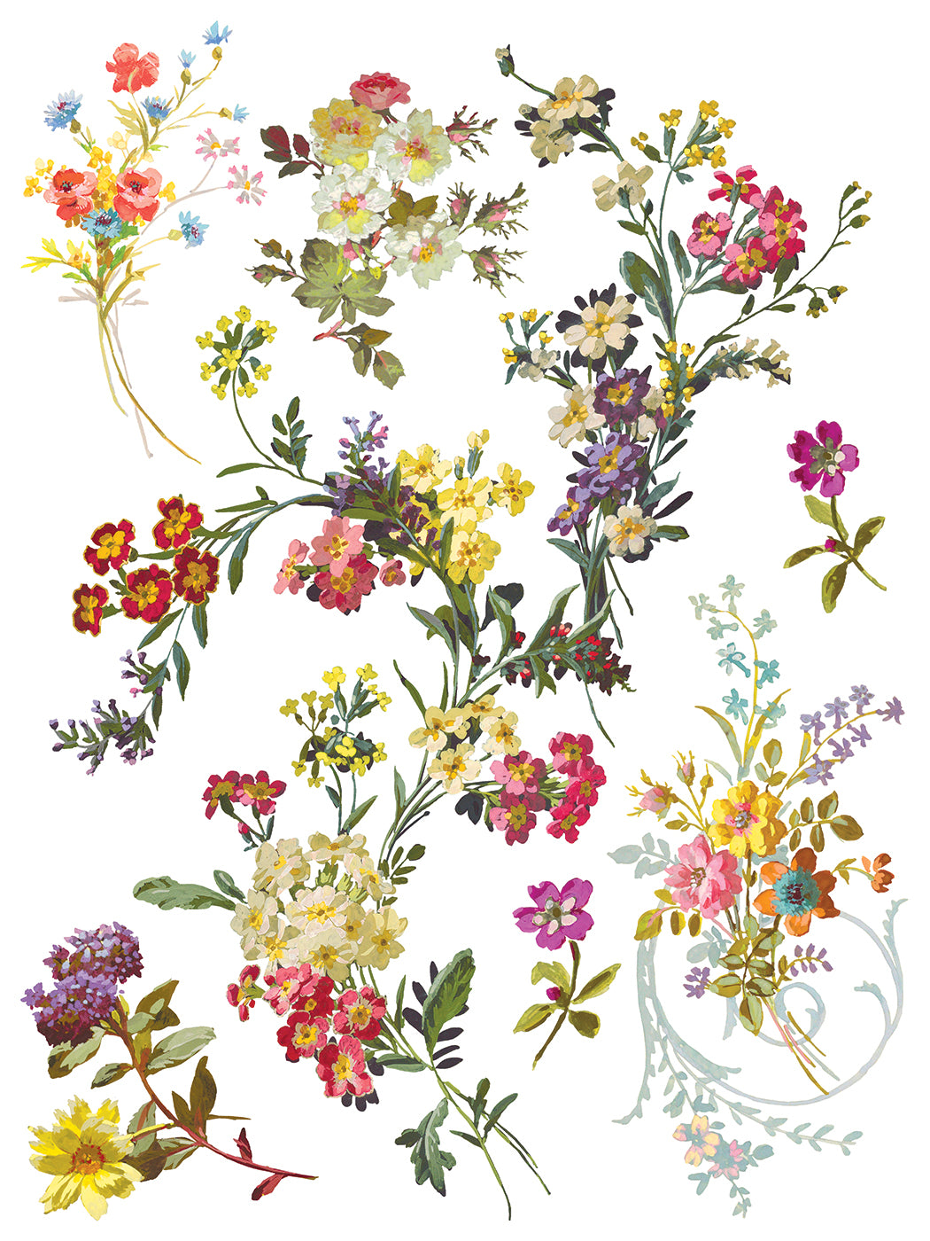 Saint Germain IOD Transfer - Iron Orchid Designs