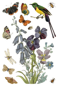 Wilde Bloemen IOD Transfer - Iron Orchid Designs
