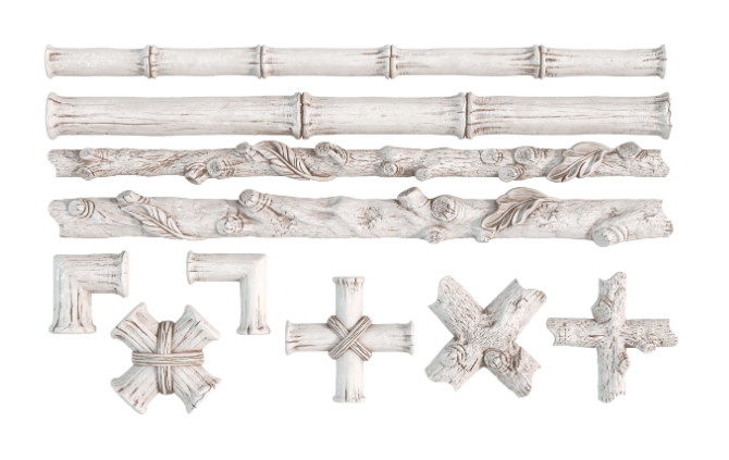 Faux Bois Mould by IOD - Iron Orchid Designs