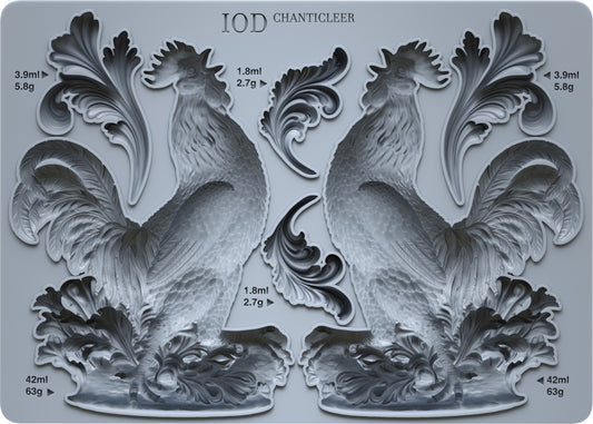 Chanticleer Mould by IOD - Iron Orchid Designs
