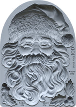 Load image into Gallery viewer, Santa Claus mould with detailed face and beard 