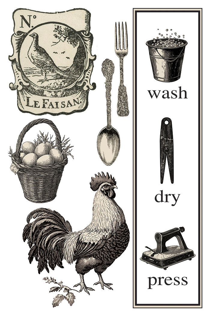 Home Sweet Home IOD Transfer - Iron Orchid Designs