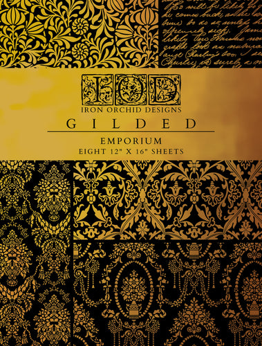 Emporium IOD Gilded Foil Transfer - Iron Orchid Designs