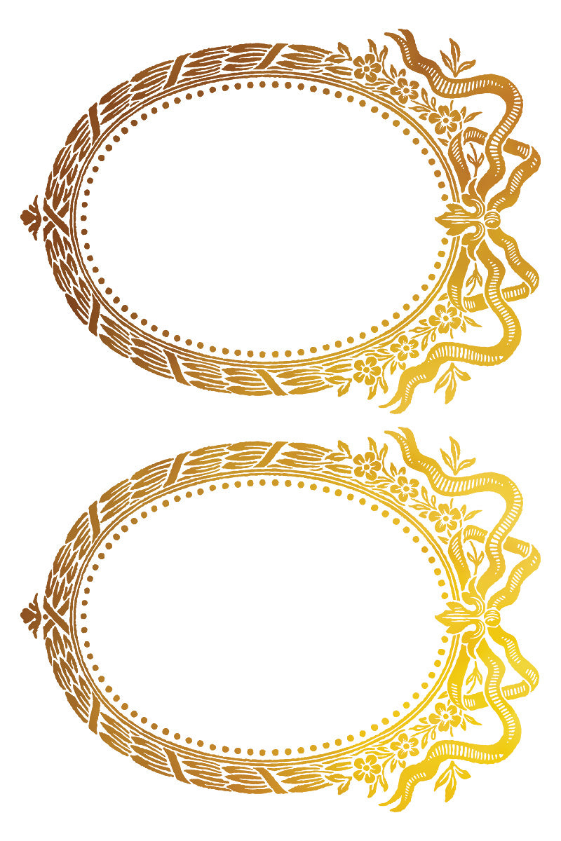 Petits Ornements IOD Gilded Foil Transfer - Iron Orchid Designs