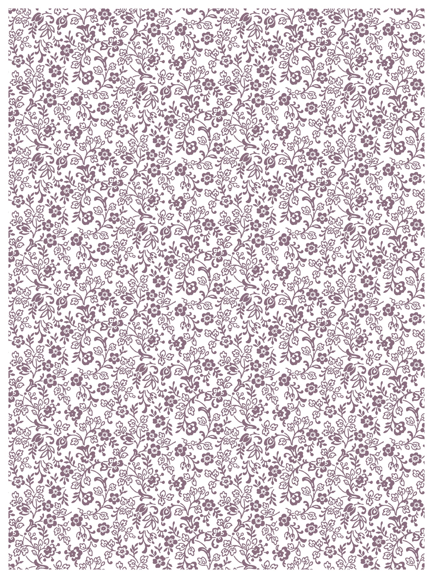 Ditsy Blooms IOD Paint Inlay - Iron Orchid Designs
