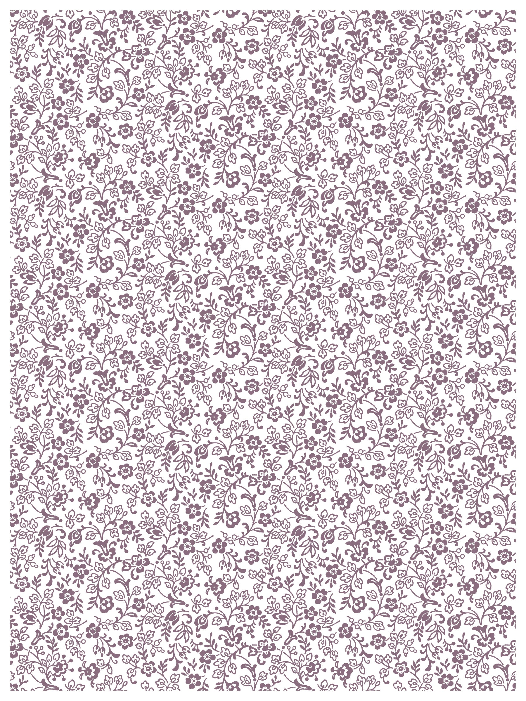 Ditsy Blooms IOD Paint Inlay - Iron Orchid Designs
