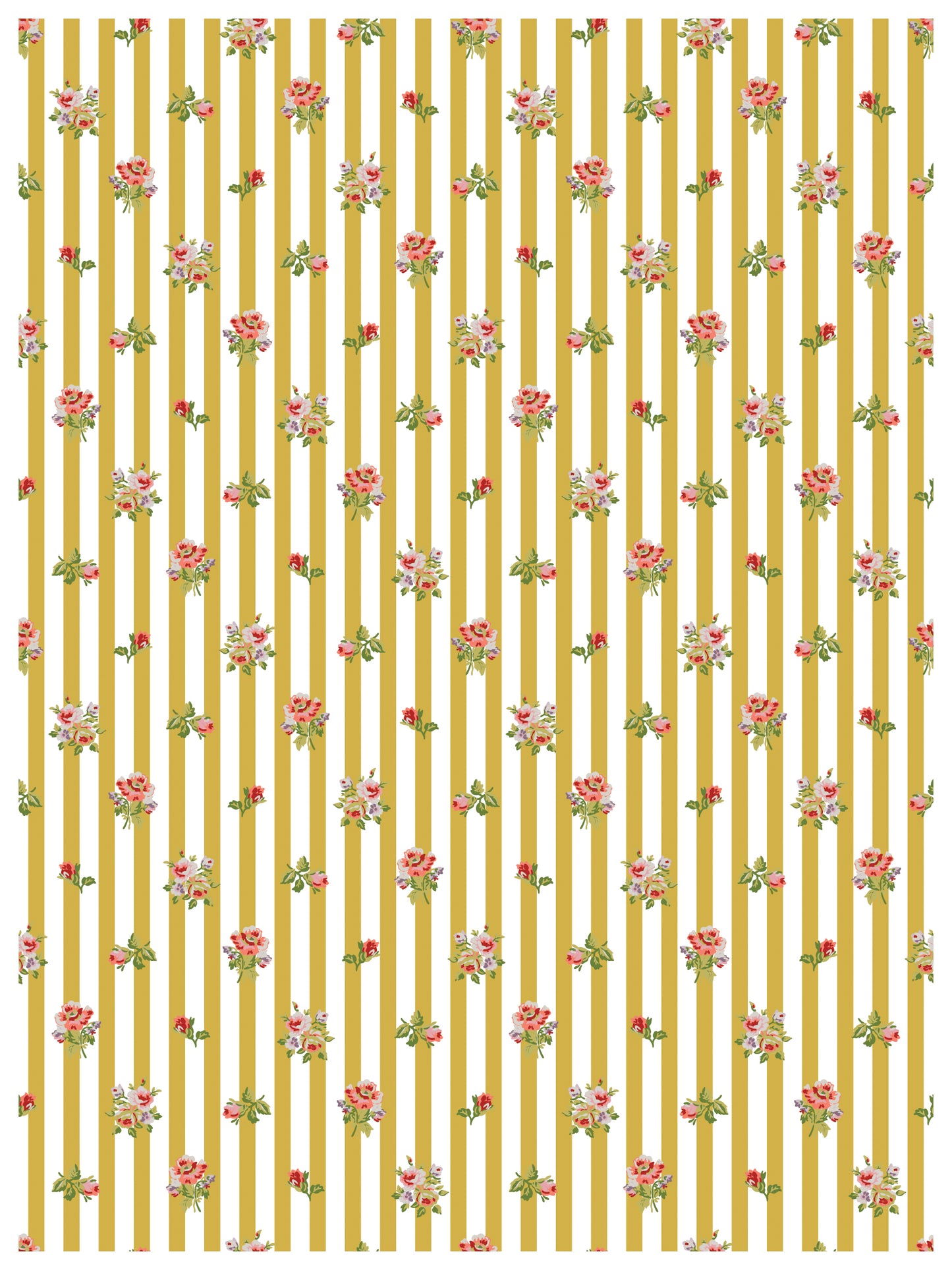 Ditsy Blooms IOD Paint Inlay - Iron Orchid Designs