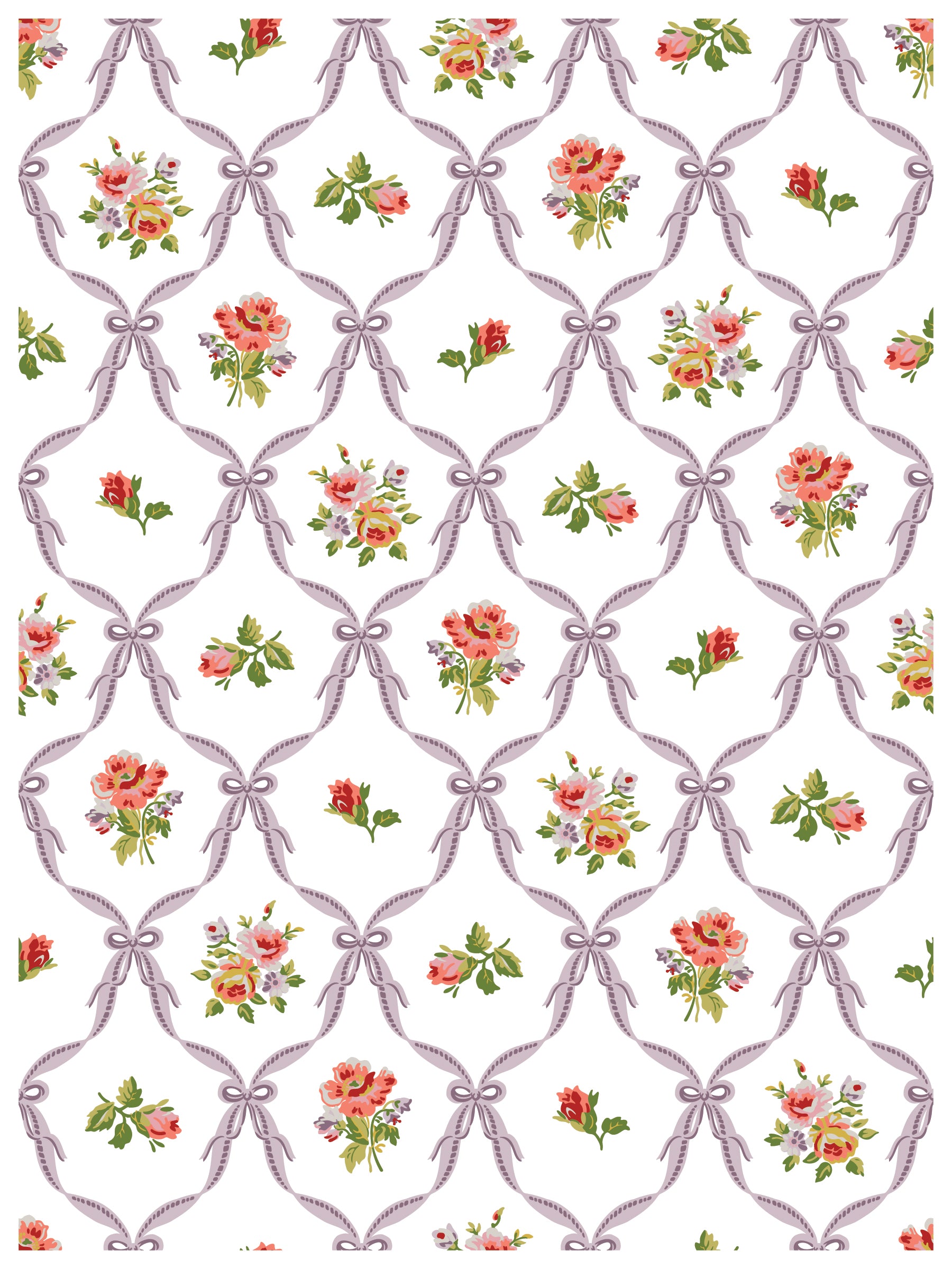 Ditsy Blooms IOD Paint Inlay - Iron Orchid Designs