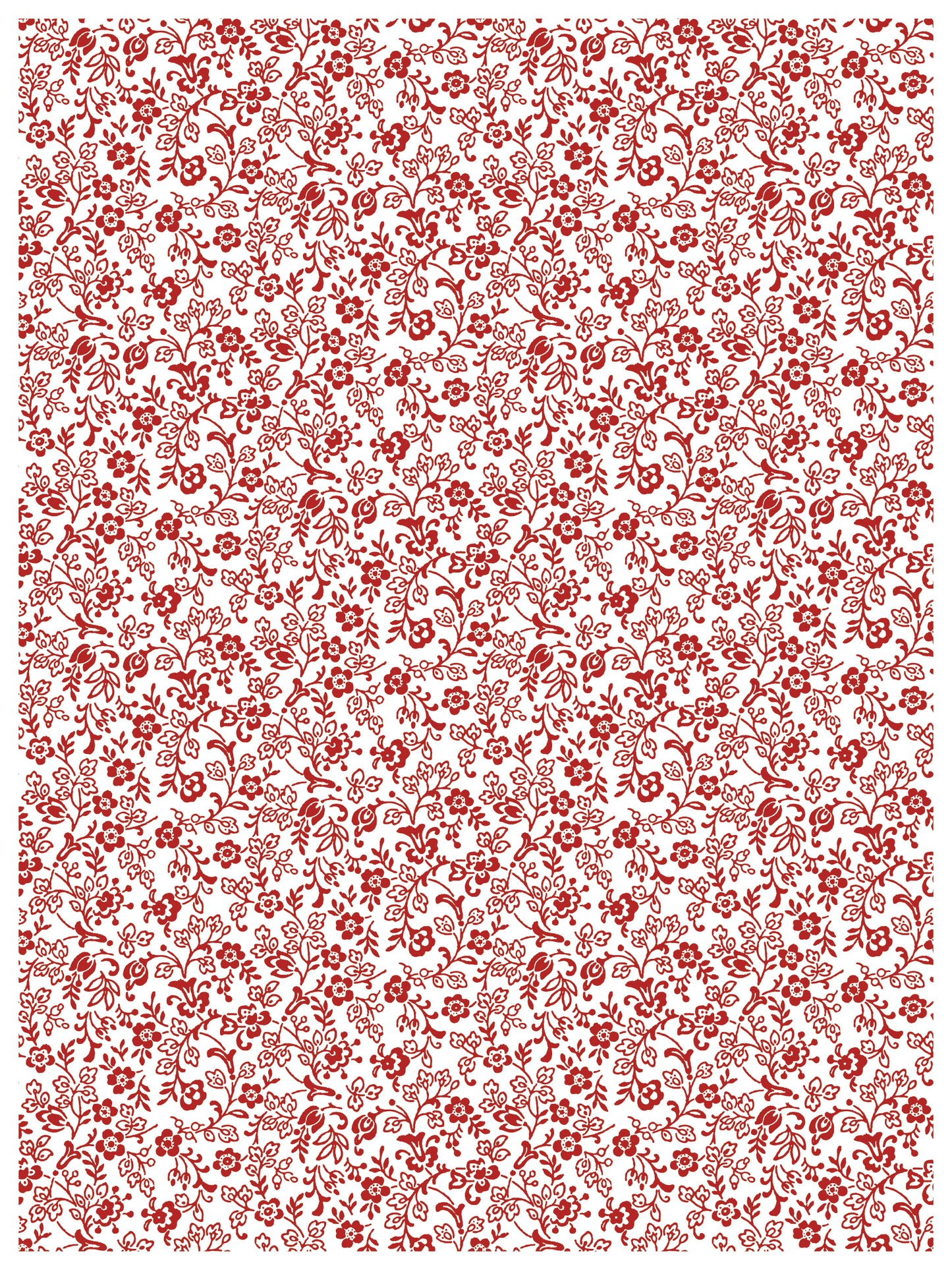 Ditsy Blooms IOD Paint Inlay - Iron Orchid Designs
