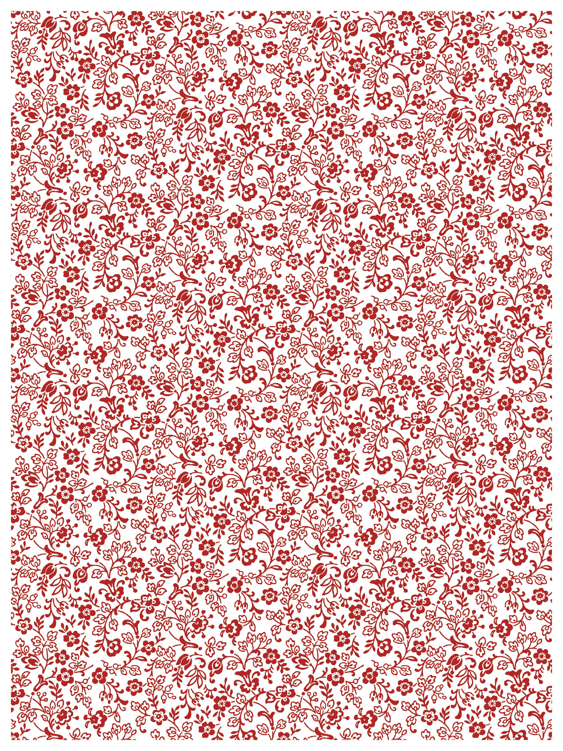 Ditsy Blooms IOD Paint Inlay - Iron Orchid Designs