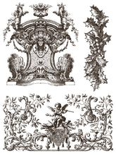 Load image into Gallery viewer, Gloria IOD Paint Inlay - Iron Orchid Designs