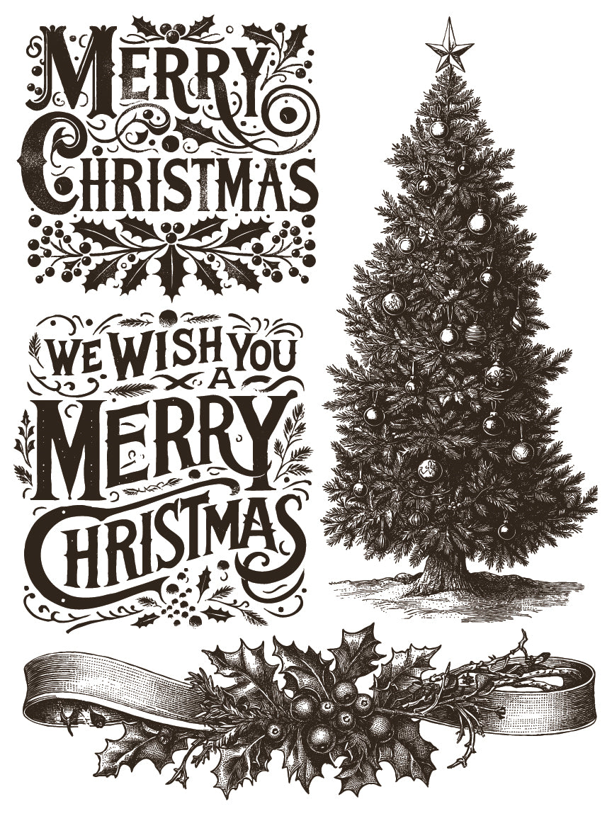 Gloria IOD Paint Inlay - Iron Orchid Designs