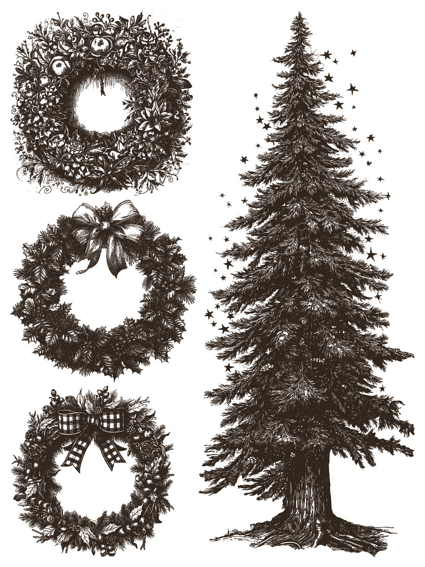 Gloria IOD Paint Inlay - Iron Orchid Designs