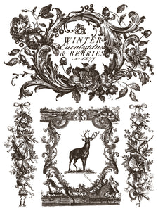 Twelfth Night IOD Paint Inlay - Iron Orchid Designs