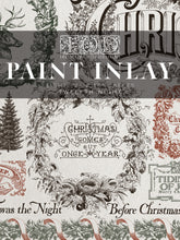 Load image into Gallery viewer, Decorative paint inlay with Christmas-themed designs and text, featuring the brand &#39;Iron Orchid Designs&#39;.
